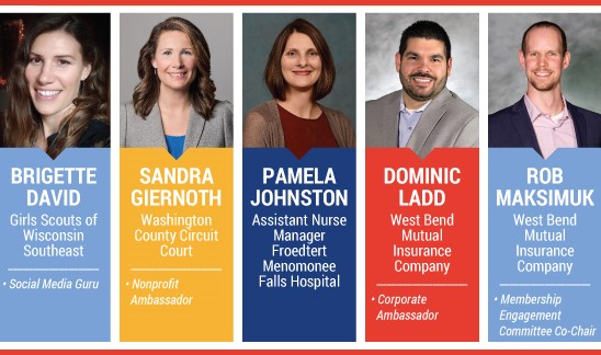 Names and photos of Emerging Leaders Executive Council members