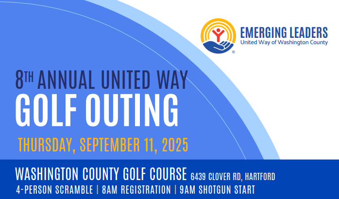 Photo of golf outing flyer